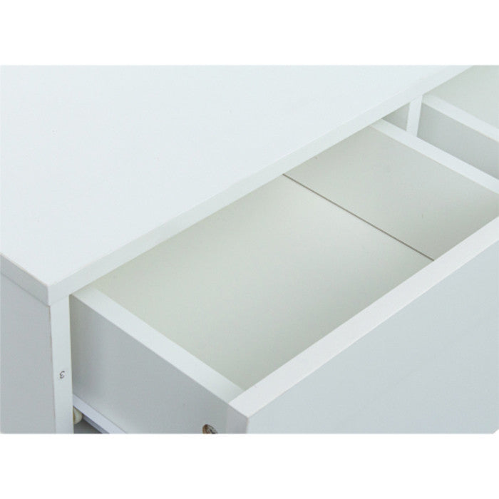 Modern Entertainment Center with LED Lights TV & Media Furniture Console