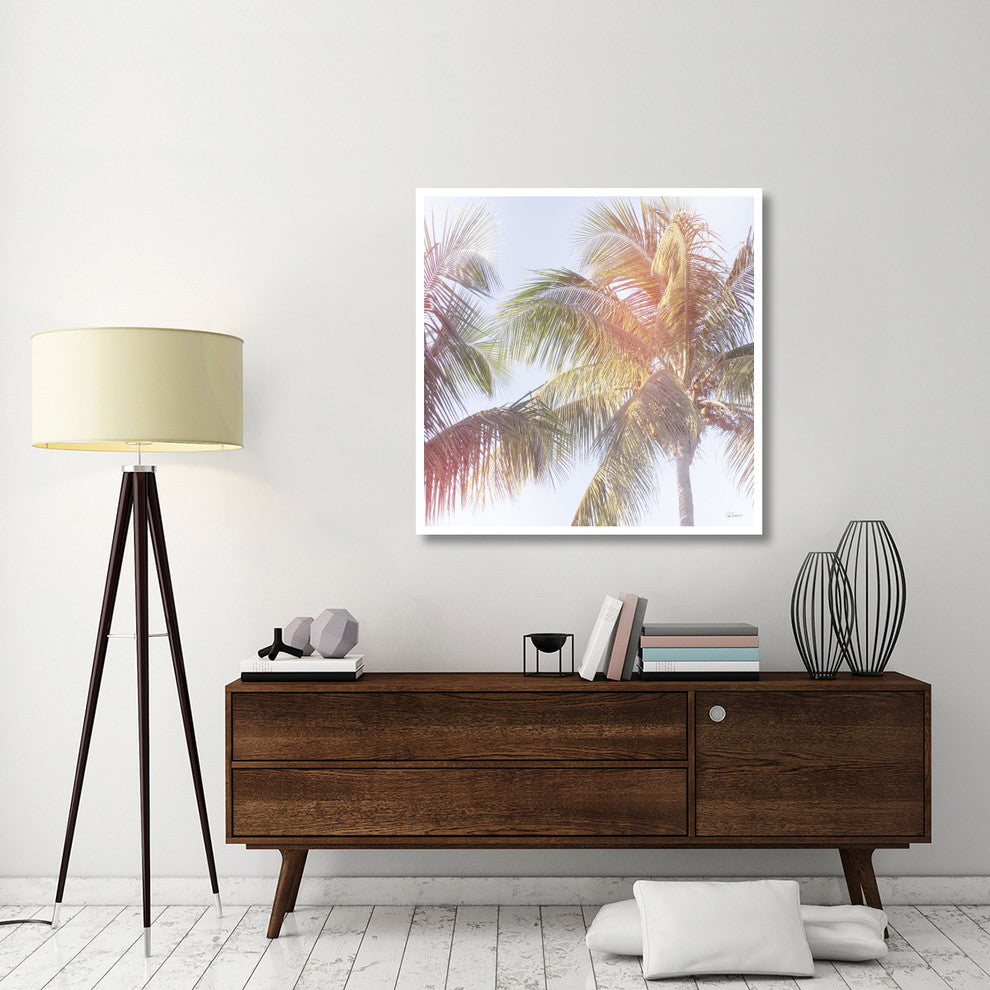 "Dream Palm III" Digital Paper Print by Sue Schlabach, 42"x42"