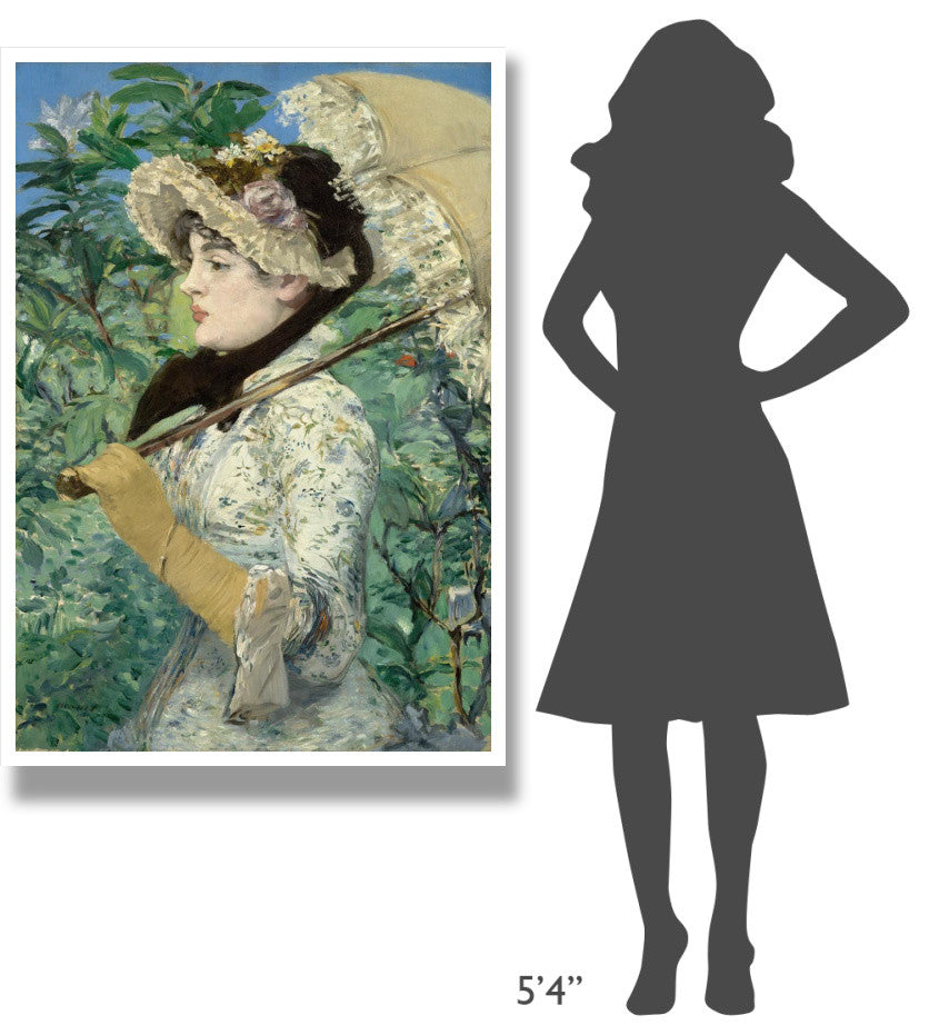 "Le Printemps (Jeanne Demarsy)" Digital Paper Print by Edouard Manet, 34"x50"