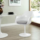 Modern Contemporary Kitchen Dining Armchair Gray