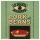"Le Soleil Malines - Pork & Beans" Digital Paper Print by Retrolabel, 38"x38"