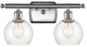 Innovations 516-2W-SN-G122-6-LED 2 Light Bath Vanity Light, Brushed Satin Nickel