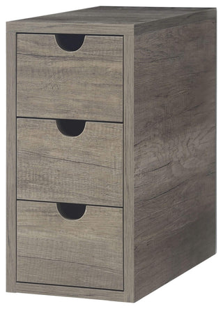 Shawbridge Collection Additional Drawers For Bathroom Vanity, Grey