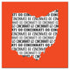Orange Ohio Go Team 16x16 Canvas Wall Art