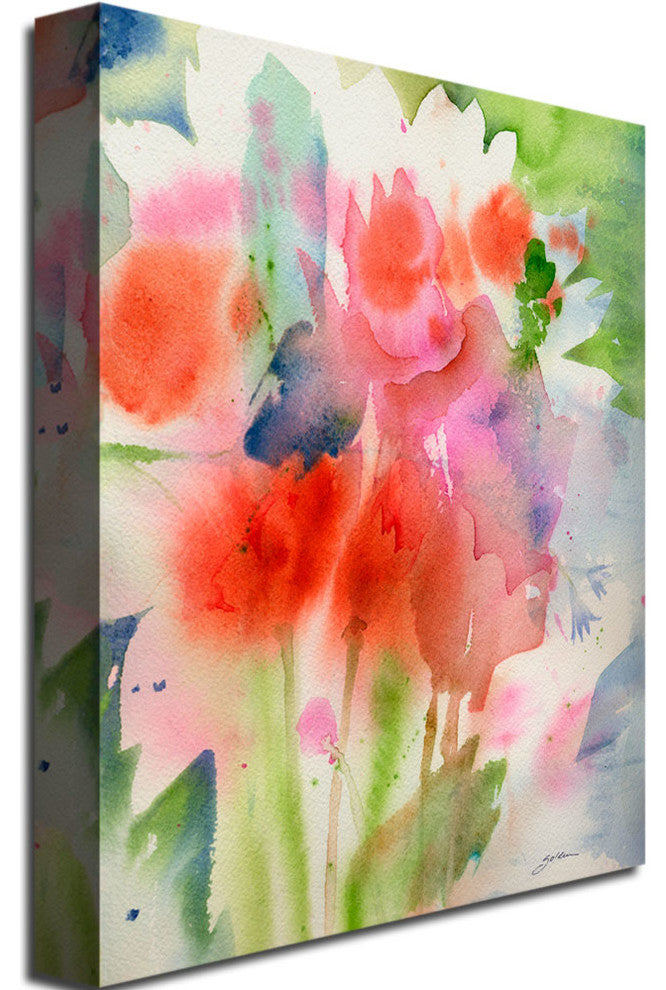 ''Bouquet in Spring'' Canvas Art by Sheila Golden