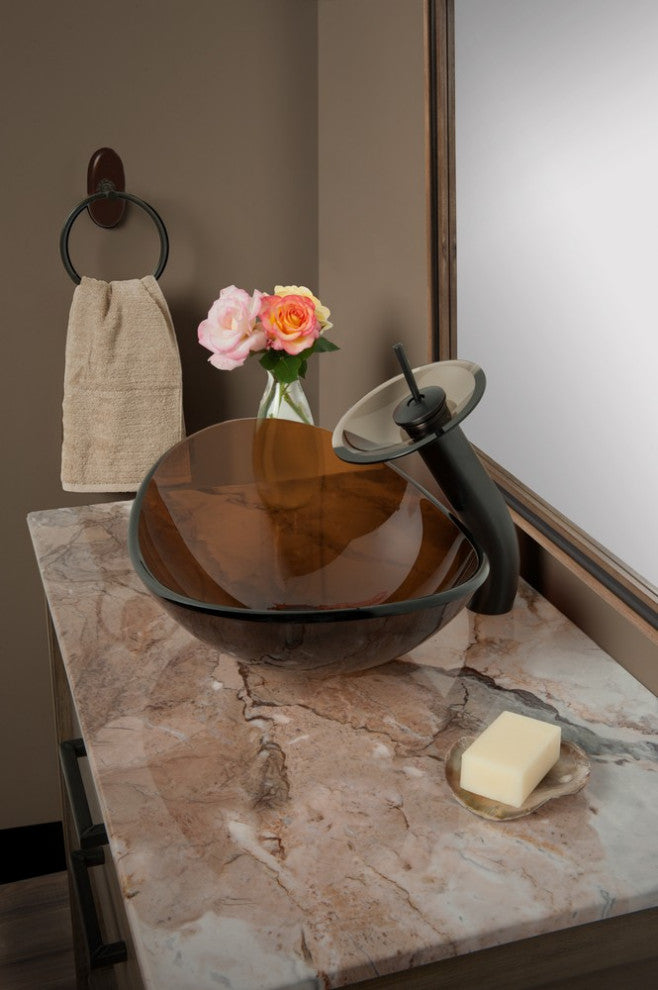 Novatto NSFC-324T001ORB BABBUCCIA Bathroom Sink Set - Oil Rubbed Bronze