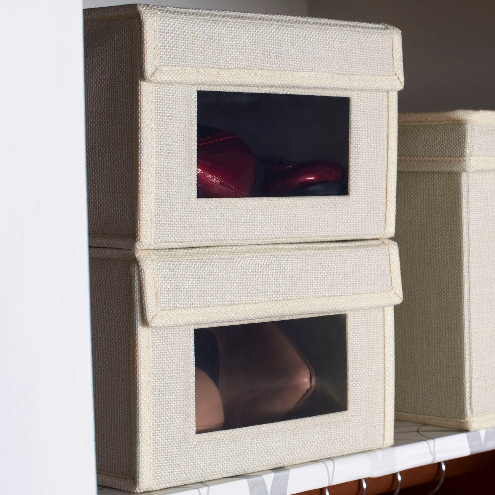 Small Drop Front Shoe Box 2 Pack