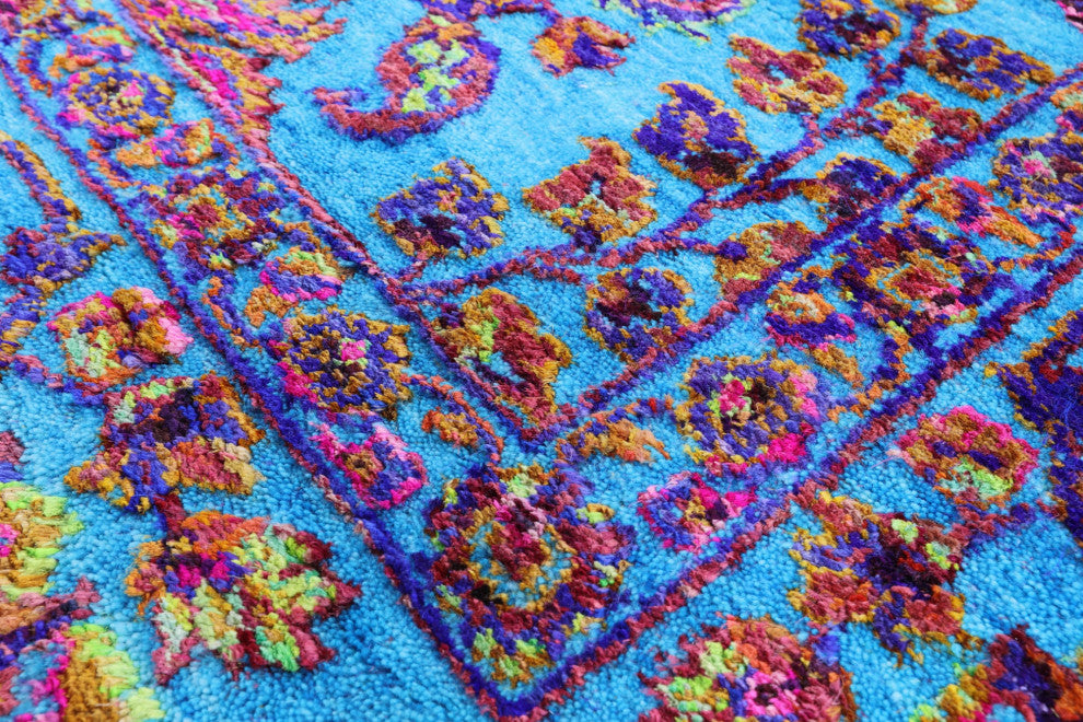 Wool & Silk Persian Handmade Rug 8' 1" X 10' 1" - Q13486