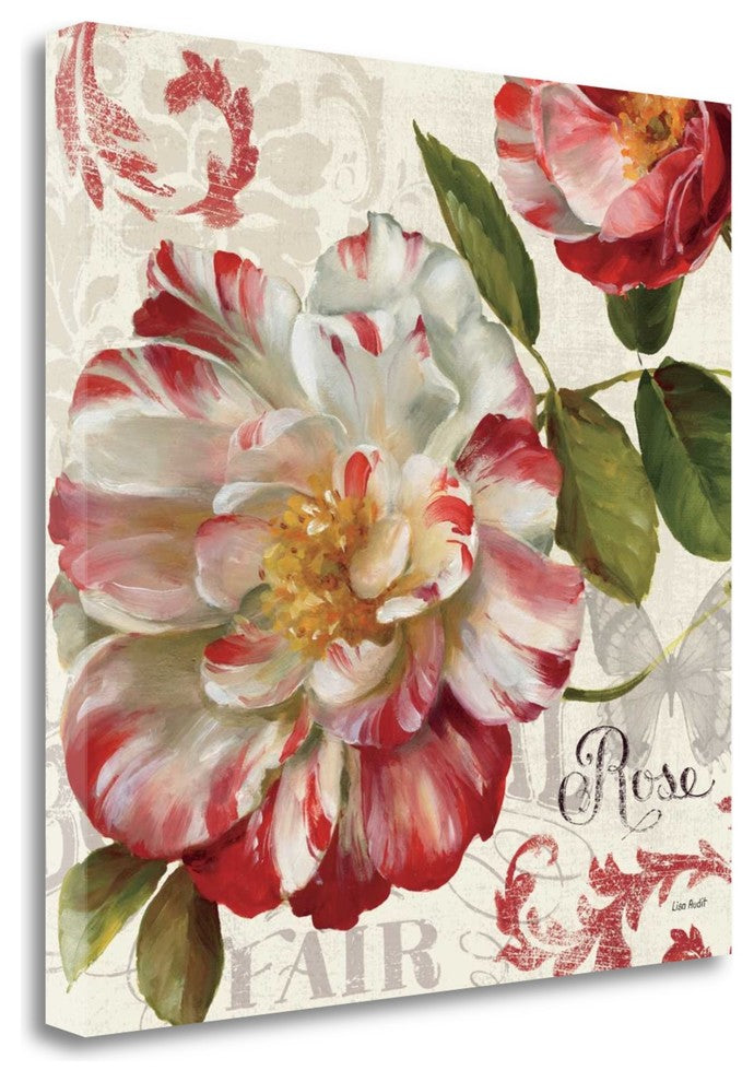 "Spring Flair II" By Lisa Audit, Giclee Print on Gallery Wrap Canvas