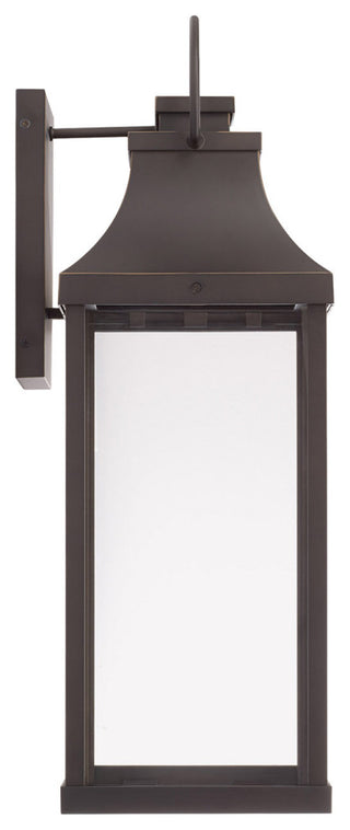 Capital Lighting 946441-GL Bradford 27" Tall Outdoor Wall Sconce - Black