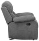 ACME Kalen Loveseat with Console (Motion) in Gray Chenille