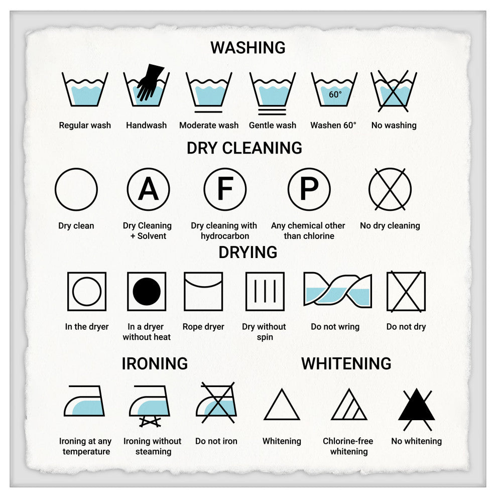 "Washing" Framed Painting Print, 18x18