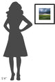 "Someplace In Summer" Framed Digital Print by Franz Schumacher, 18"x18"