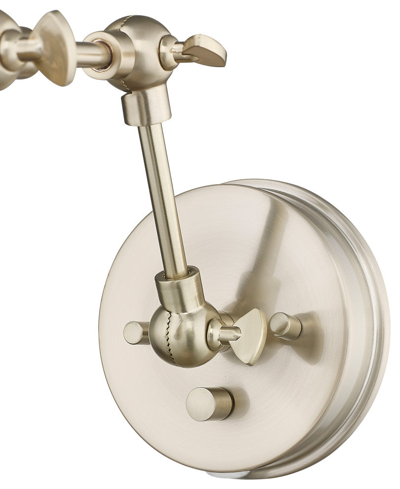 Edith 1 Light 5 in. Swing Arm Wall Lamp Plug In/Wall Mount