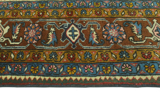 Fine Vintage Distressed Antinea Rust/Drk. Red Rug, 6'5 x 9'5