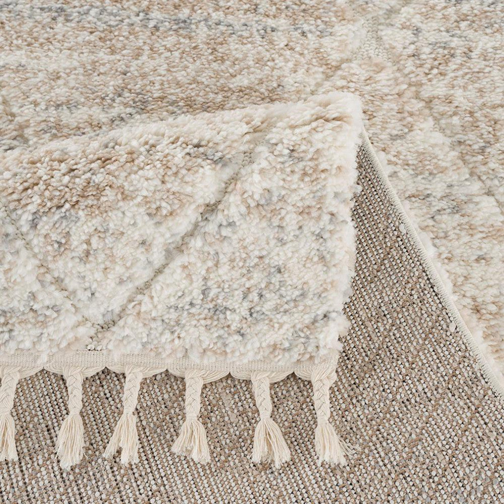 100% Polypropylene Serta Talas Shag Area Rug