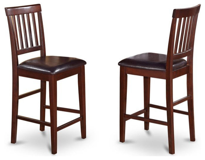 5 Pc Gathering Table Set- Pub Table And 4 Bar Stools.