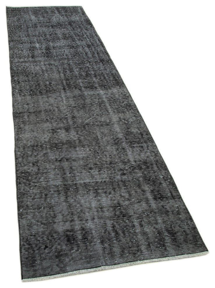 Rug N Carpet - Handmade Oriental 2' 8" x 9' 11" Vintage Floor Runner Rug