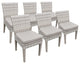 6 Fairmont Armless Dining Chairs