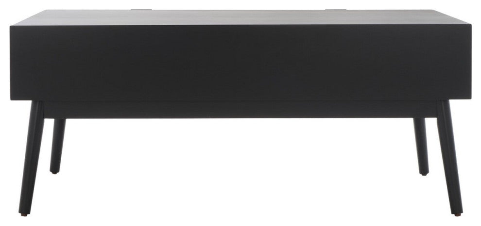 Safavieh Baisley 2 Drawer Coffee Table, Black