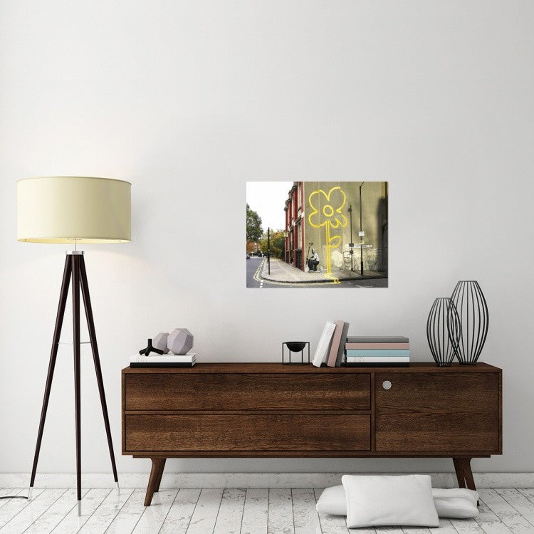 Pollard Street, London (graffiti attributed to Banksy), 32"x24"