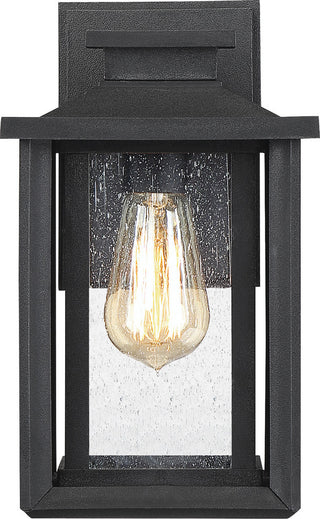 Quoizel WKF8407EK One Light Outdoor Wall Lantern Wakefield Earth Black