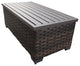 kathy ireland River Brook 8 Piece Wicker Patio Furniture Set, Midnight