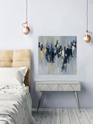 "Light in Chaos" Painting Print, Wrapped Canvas, 48"x48"