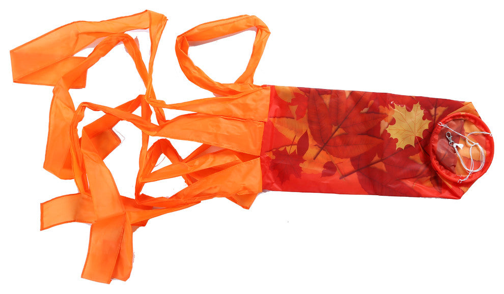 60" Leaf Design Column Windsock, Blows in the Wind