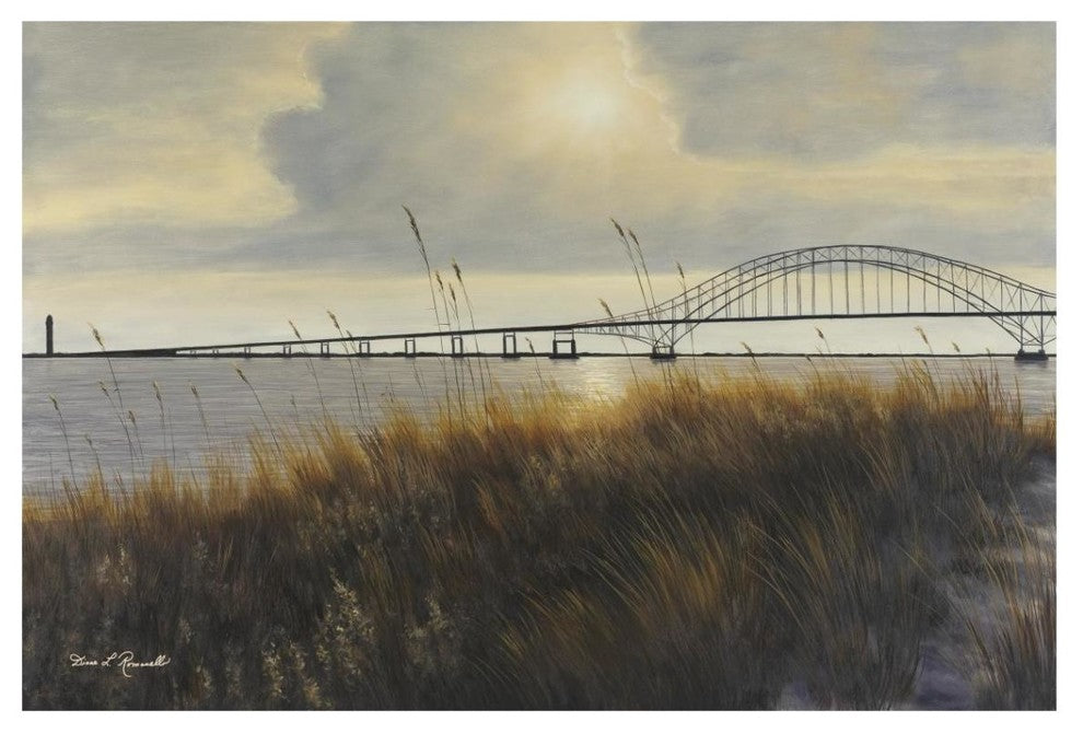"Leisure Time on Long Island" Digital Paper Print by Diane Romanello, 20"x14"
