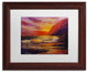 'Coastal Dreams' Matted Framed Art, Wood Frame, White Matte, 14x11