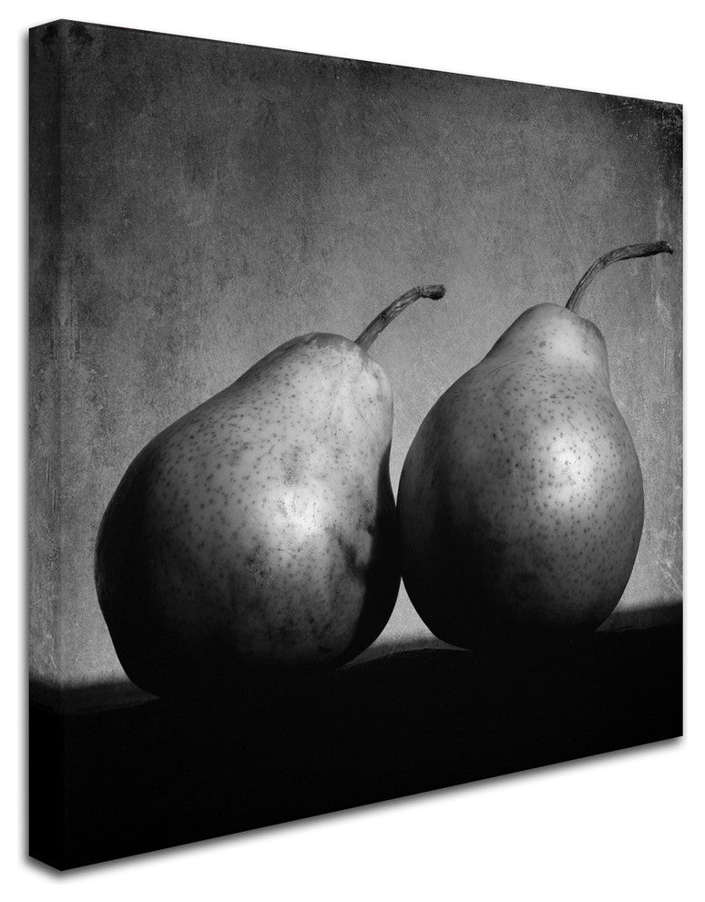"Coqueteo Peras" Canvas Art by Moises Levy