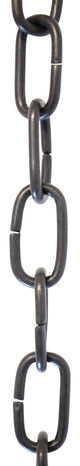 RCH Hardware Brass Standard Link Chandelier Chain, Various Finishes, Oil Bronzed