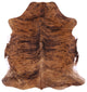 Organic Natural Hair-On Cowhide Area Rug 6' 5" X 6' 1" C1472