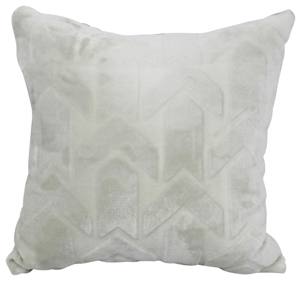 17" Jacquard Throw Pillow With Insert, Agora Soap