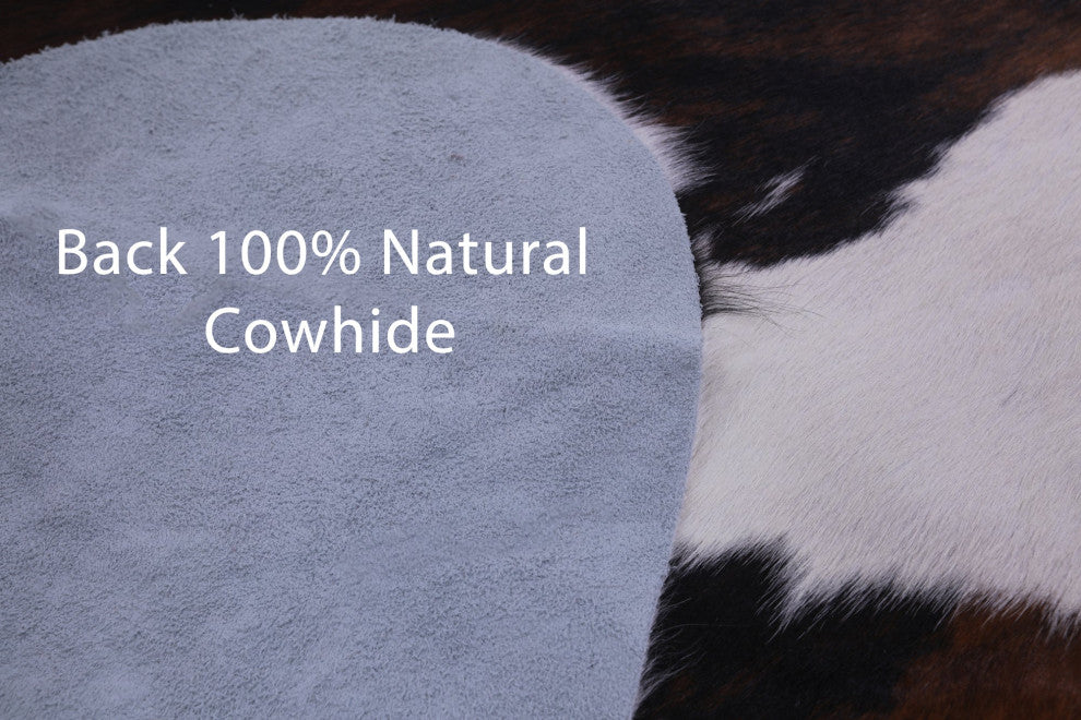 6' 7" X 6' 1" Natural Cowhide Rug C2263