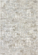 Chateau Beige and Blue Area Rug, 3.6'x5.6'