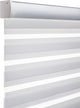 Sheer Zebra Shade, White, 36x108