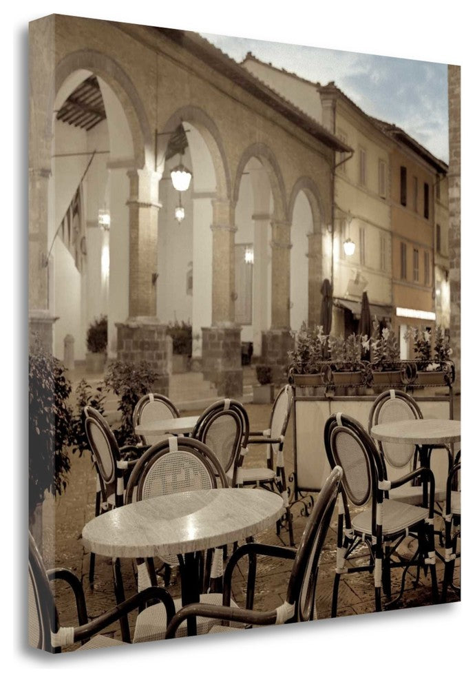 "Tuscany Caffe - 10" By Alan Blaustein, Giclee Print on Gallery Wrap Canvas