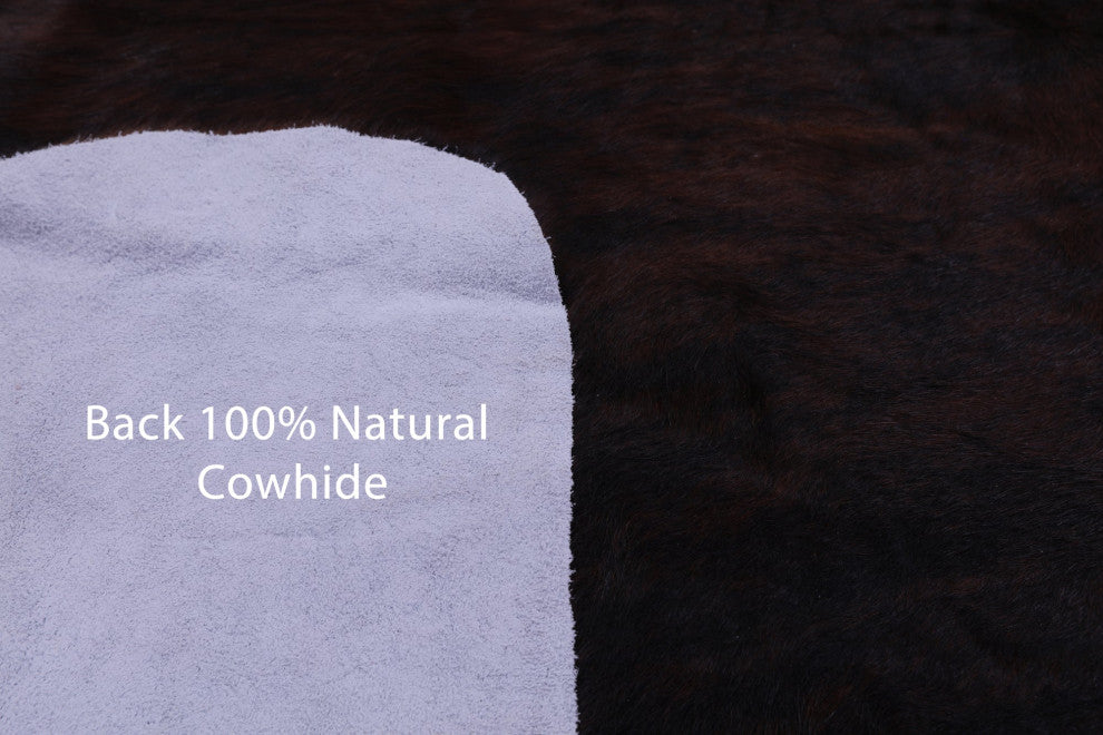 6' 6" X 5' 9" Natural Cowhide Rug C1976