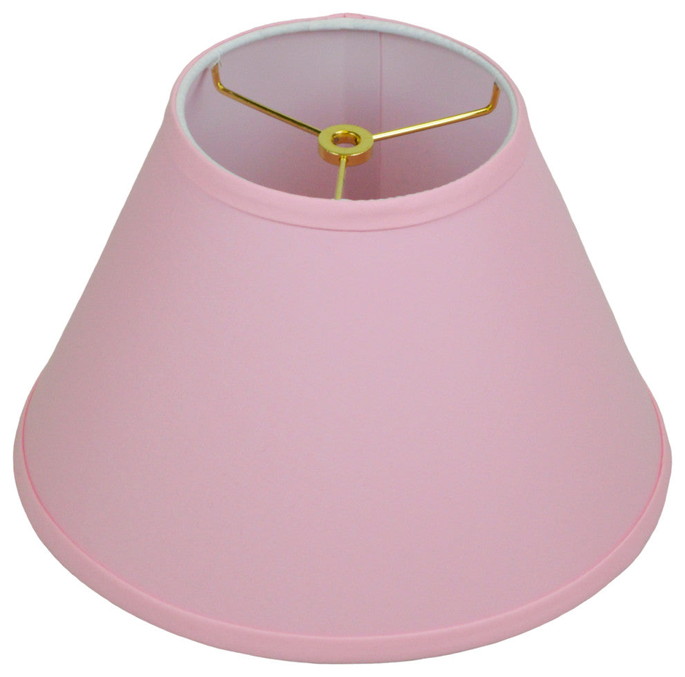 Fenchel Shades 6"x12"x8" Brass Spider Attachment Empire Lamp Shade, Linen Peony