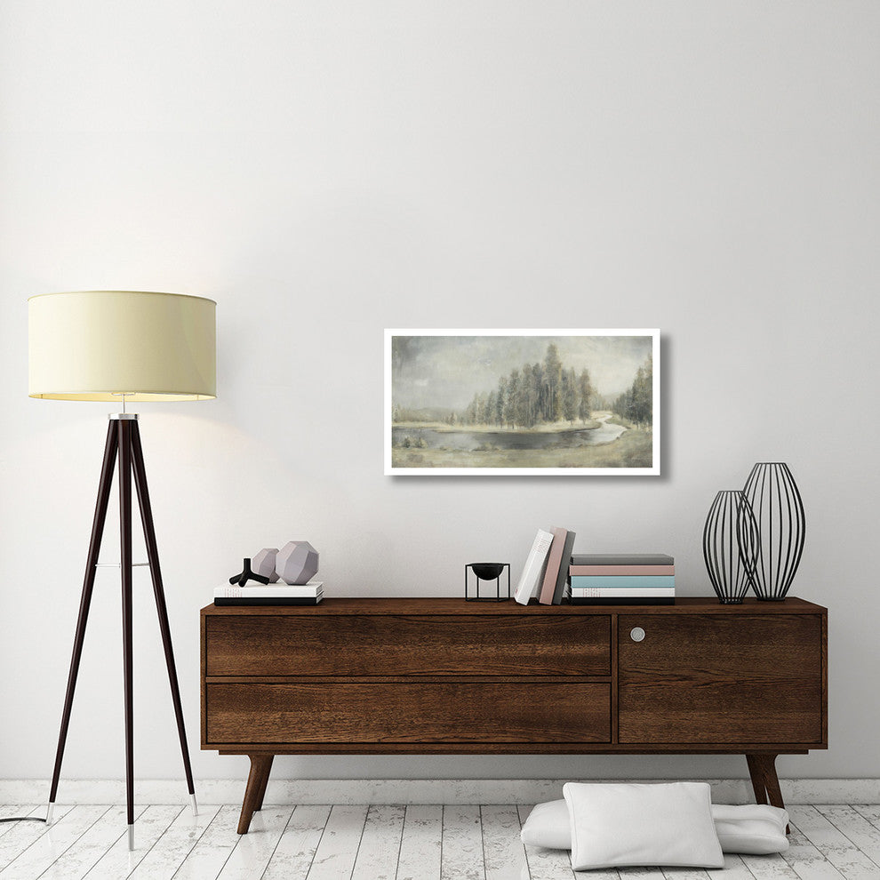 "Landscape Trio IV" Digital Paper Print by Danhui Nai, 38"x20"