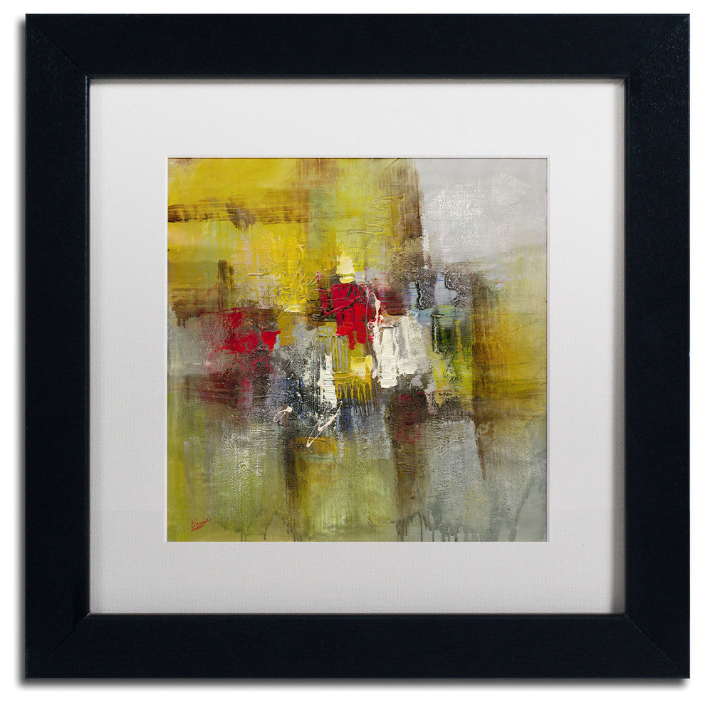 'Cherish' Matted Framed Canvas Art by Ricardo Tapia