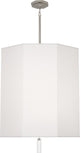 Kate Pendant, Ivory, Polished Nickel