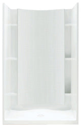 Sterling Alcove 36"x36"x77" Vikrell Center Shower Kit, White