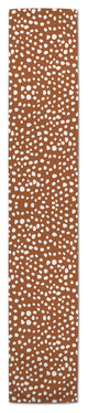 Terracotta Spots 16x90 Cotton Twill Runner