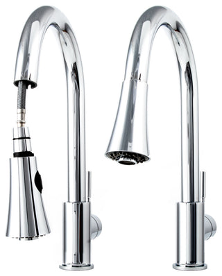 ZLINE Edison Kitchen Faucet in Chrome (EDS-KF-CH)