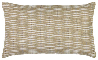 Intertwine Sand Indoor/Outdoor Performance Pillow, 12" x 20"