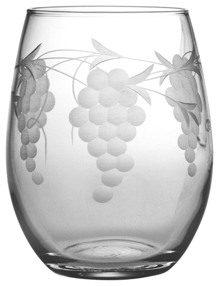 Sonoma Stemless Wine Glasses, Set of 4