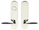 Stratus Lever, Tubular Dummy Entry With Dummy Cylinder, Polished Stainless Steel